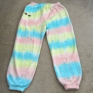 Clare V Tie Dye Saeatpants